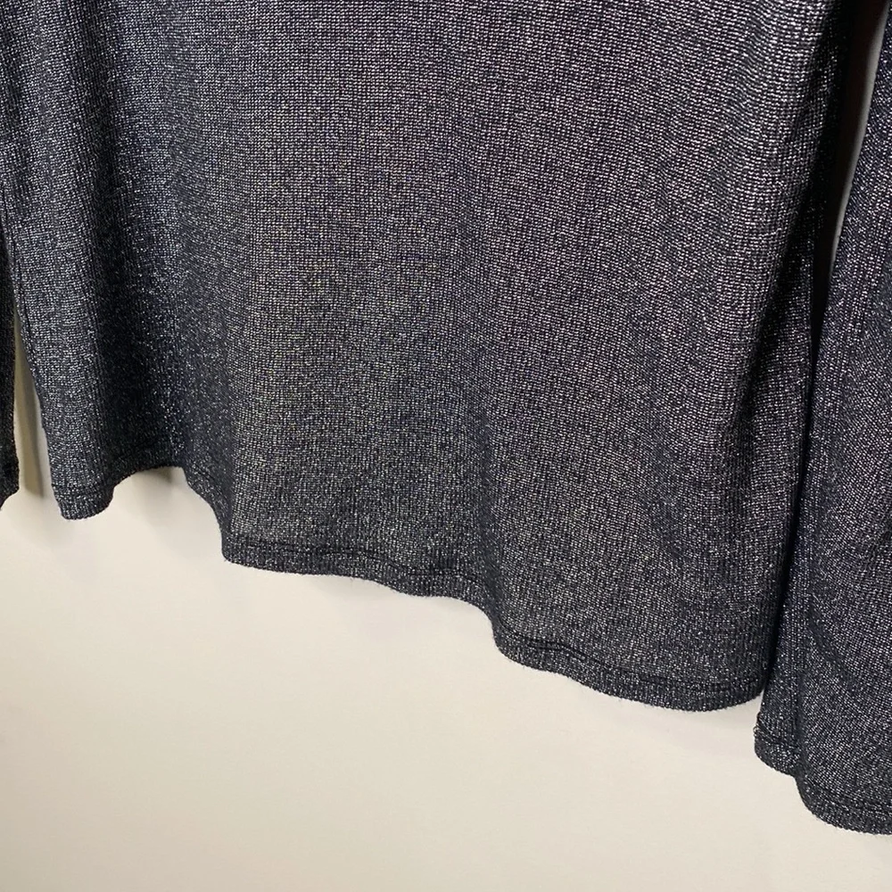 Zara Metallic Thread Ruffled Sweater - Picture 12 of 13